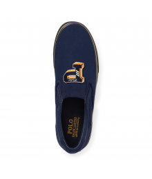 Polo Ralph Lauren Navy Wt Yellow & Blue "P"  Sneaker - Adult Size